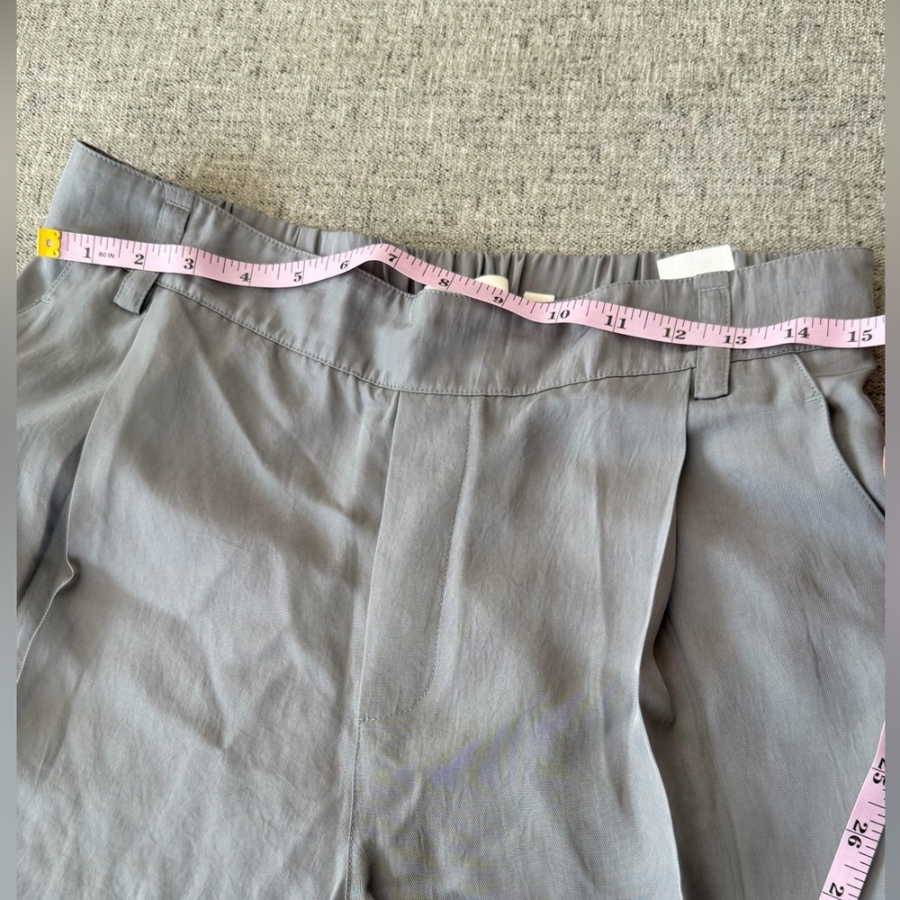 Vince Women’s Light Cool Gray Mid-Rise Pull-On Pant size M - Picture 7 of 9